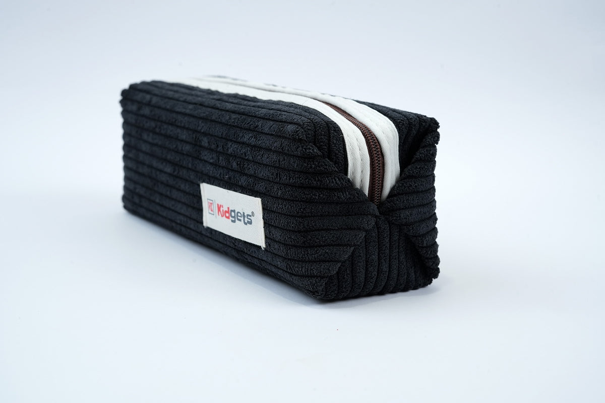 Corduroy Pouch - Black Kidgets