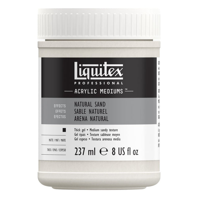 Liquitex Professional - Natural Sand Acrylic Texture Medium - 237ml Liquitex