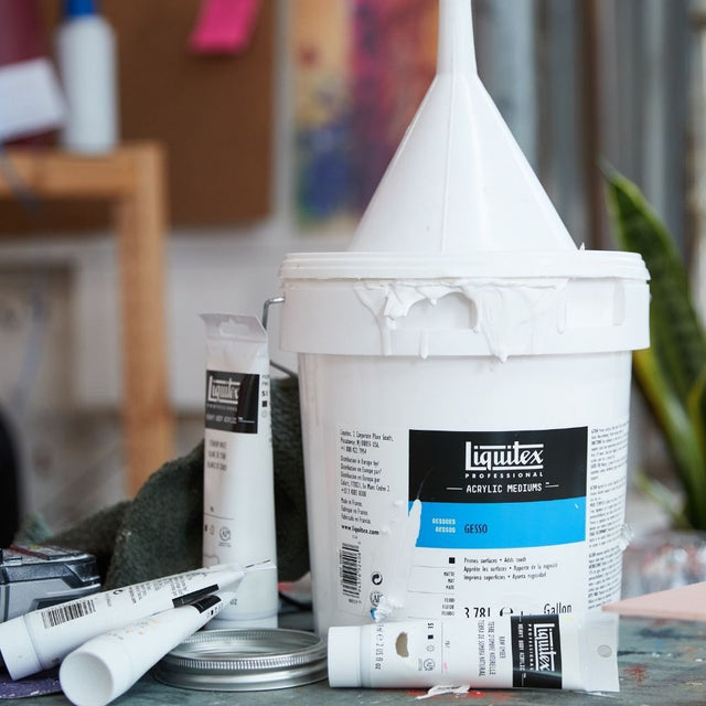 Liquitex Professional Acrylic Medium - Gesso White - Choose Size