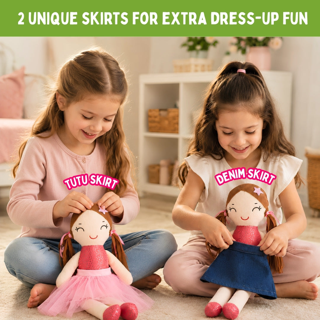 PepPlay Make Your Eco Doll | No-Sew DIY Sustainable Craft | 6+ Years