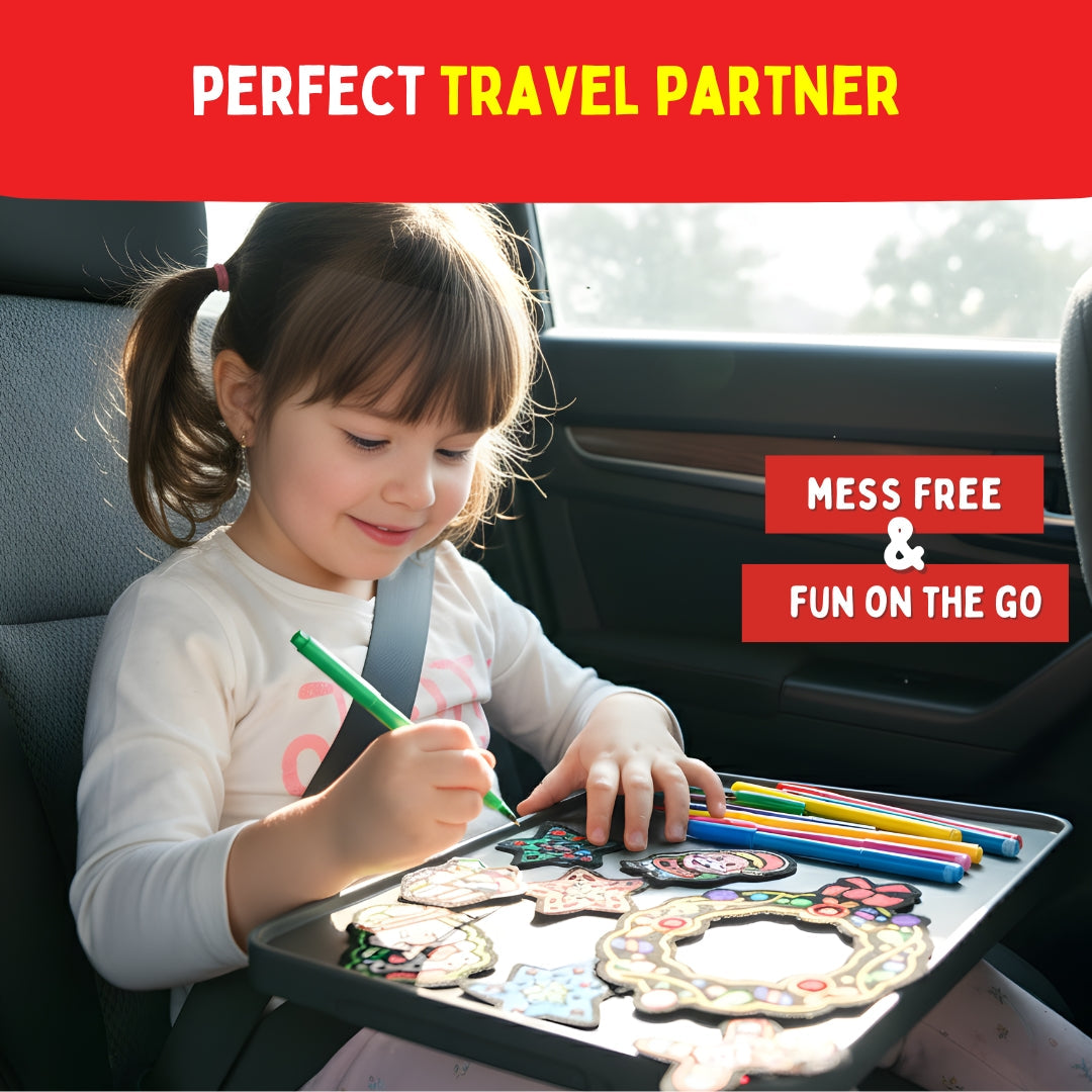 PepPlay Christmas in Velvet | Festive Mess-Free Colouring | 3+ Years