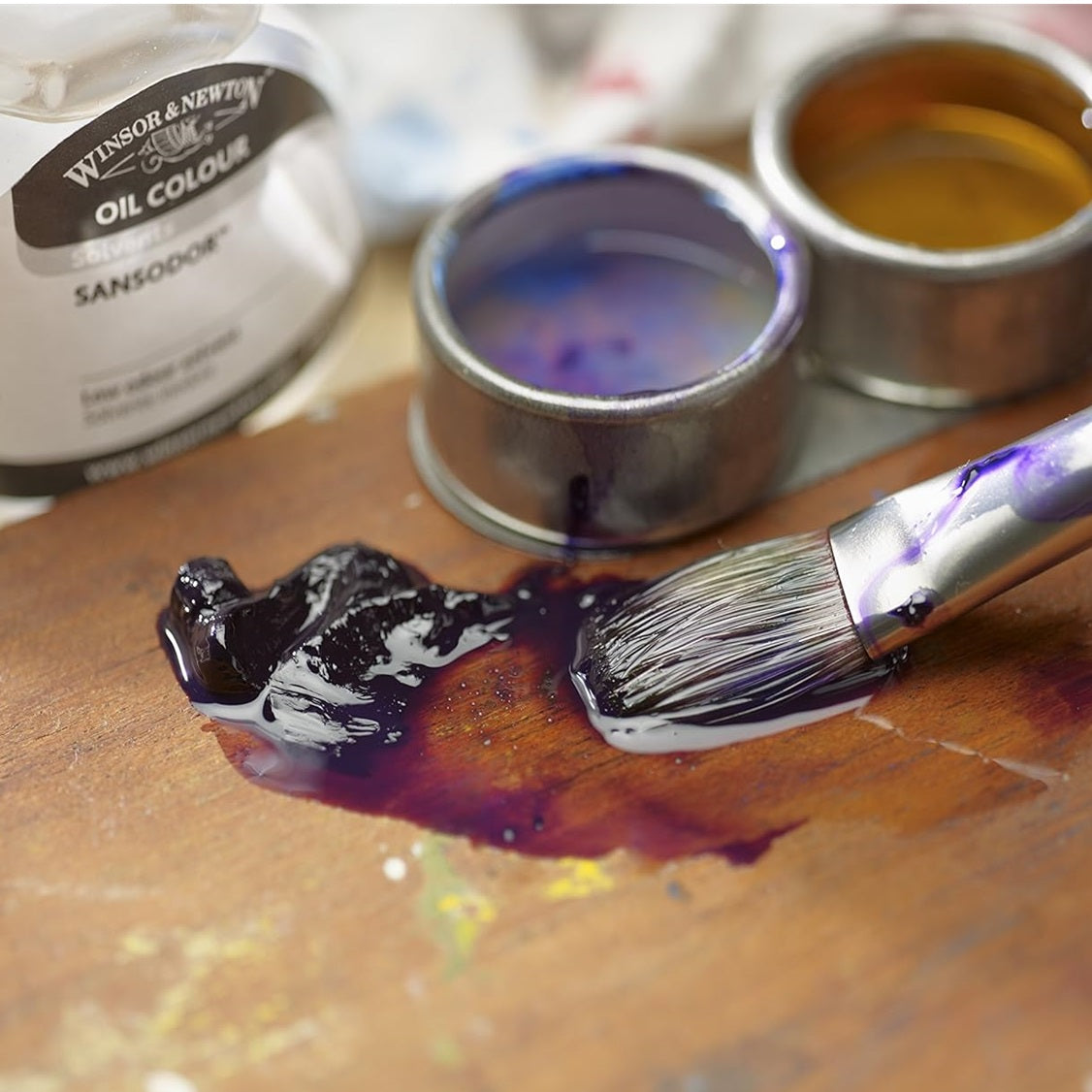 Winsor And Newton Oil Colour - Sansodor Low Odour Solvent