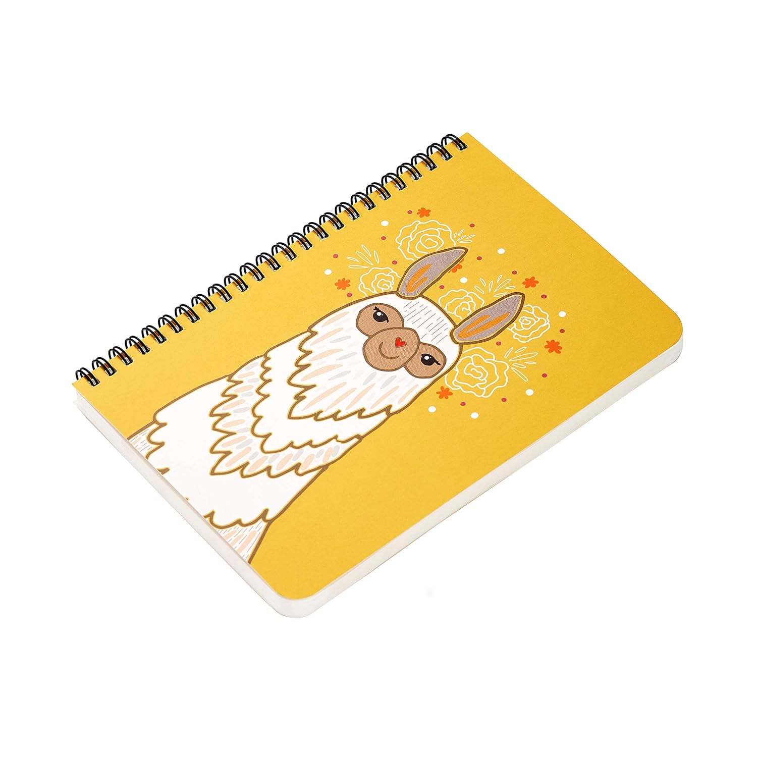 Factor Notes A5 Spiral-Bound Notebook 120 GSM - Dot Grid (Llama) Factor Notes