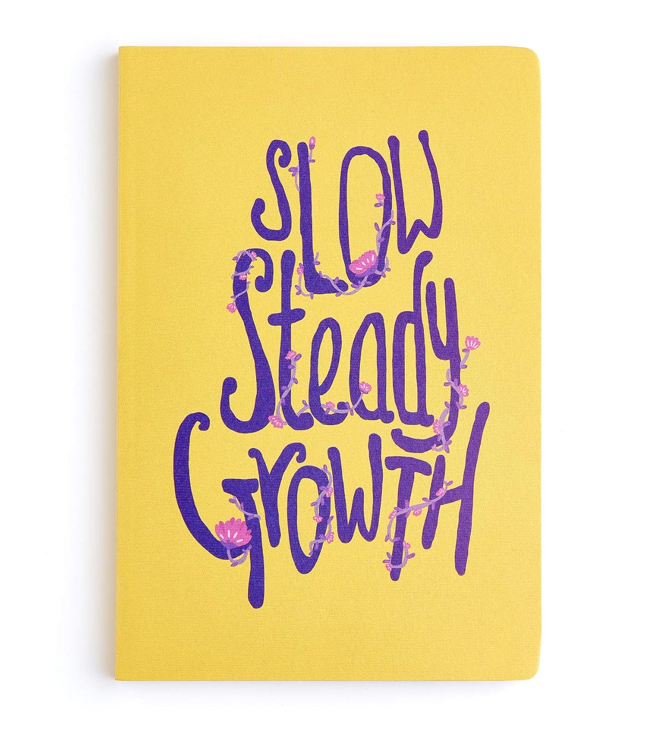 Factor Notes A5 Plain Notebook - Slow Steady Growth 90 GSM, 160 Pages Factor Notes