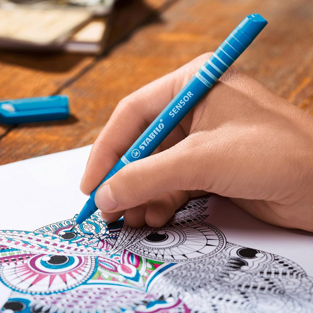 Stabilo | Sensor Pen | Fine Tip | Black | Pack Of 1 Stabilo