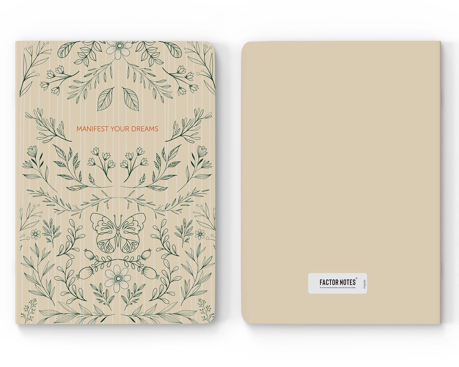 Factor Notes A5 Notebook - Manifest (Ruled, 160 Pages, 90 GSM) Factor Notes