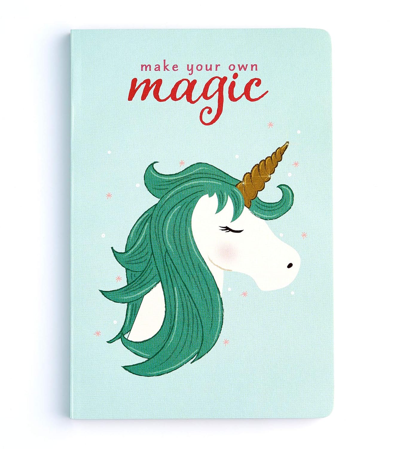 Factor Notes A5 Notebook - 90 GSM Ruled 160 Pages (Teal Unicorn) Factor Notes