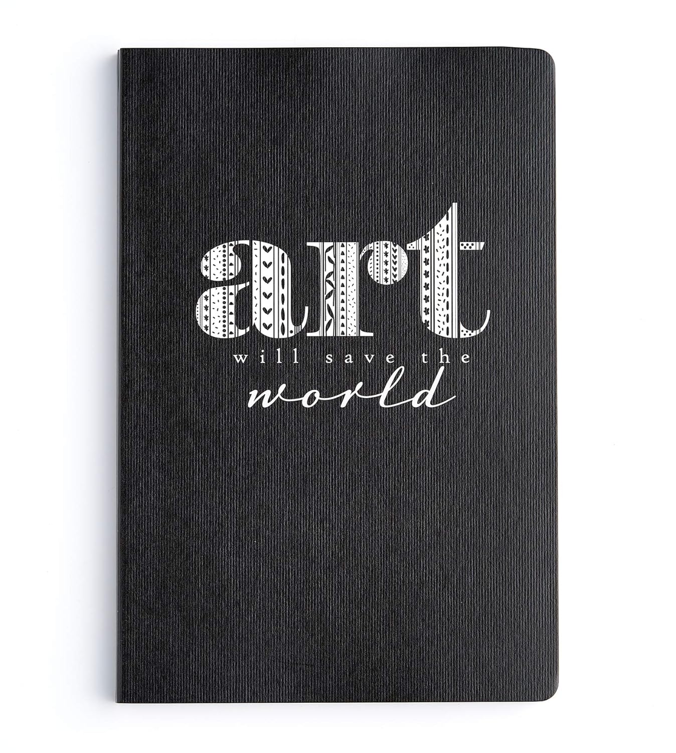 Factor Notes 90 GSM A5 Notebook Plain 160 Pages - Art Will Save The World Factor Notes