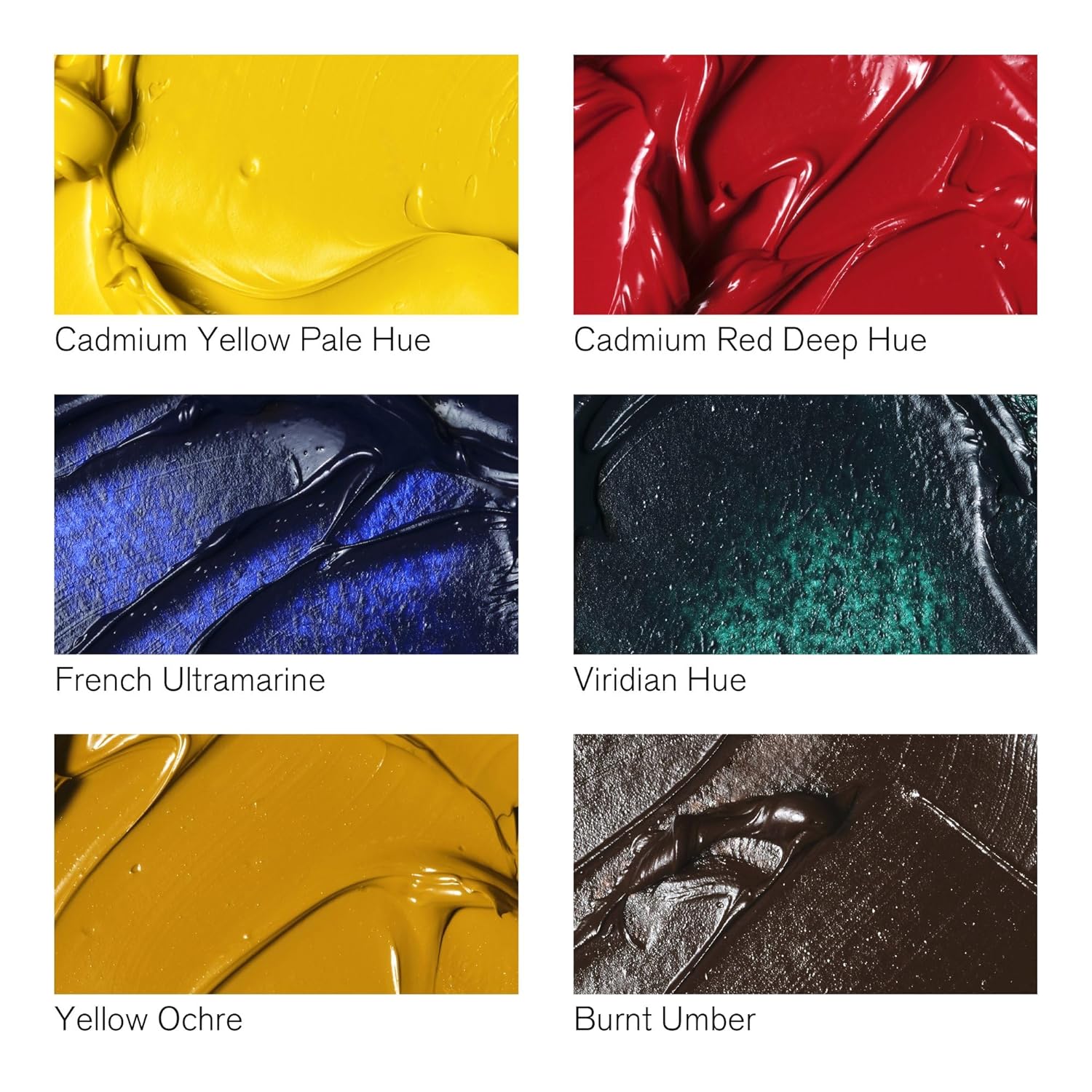 Winsor And Newton Winton Oil Colour Intro Set - 6 Tubes Of 21 Ml