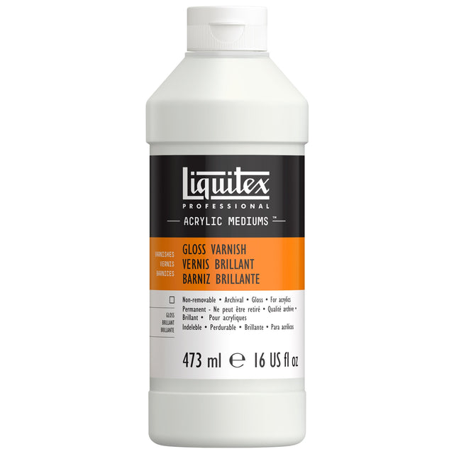 Liquitex Professional Acrylic - Gloss Varnish Acrylic Medium - Choose
