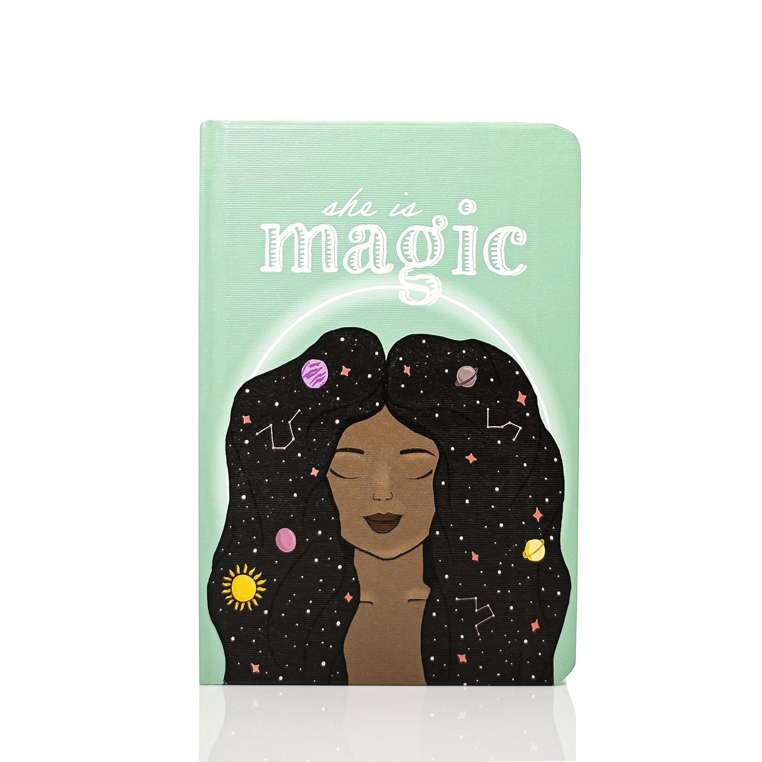 Factor Notes Hardbound A5 Notebook She Is Magic - 100 GSM Ruled, 200 Pages Factor Notes