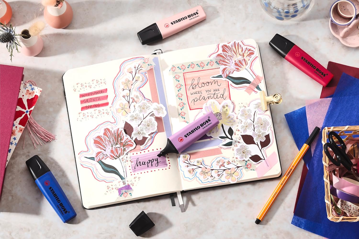 Stabilo | Boss Highlighter Pen | Grey Violet | 1 Piece Stabilo