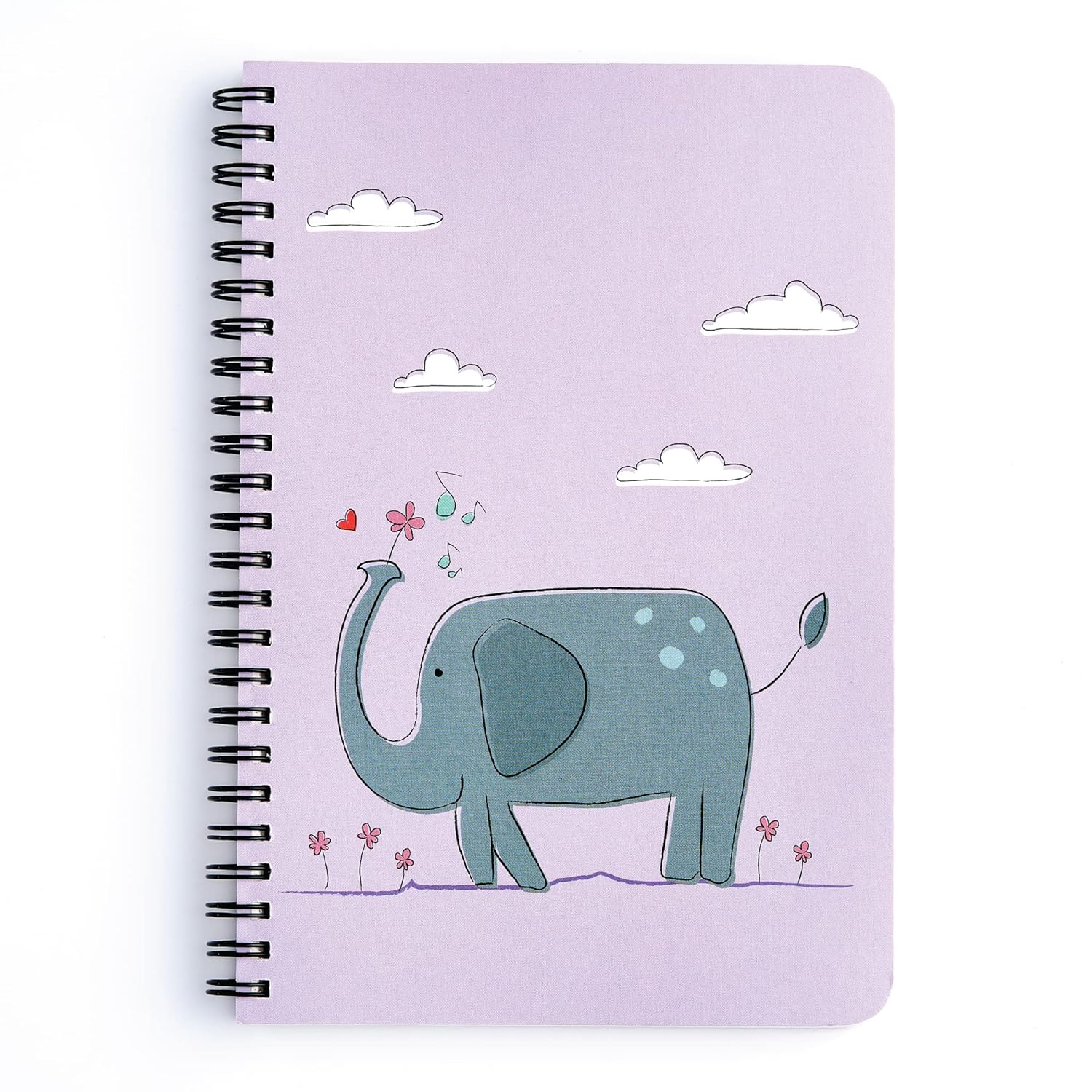 Factor Notes A5 Spiral-Bound Notebook 120 GSM - Plain (Elephant) Factor Notes
