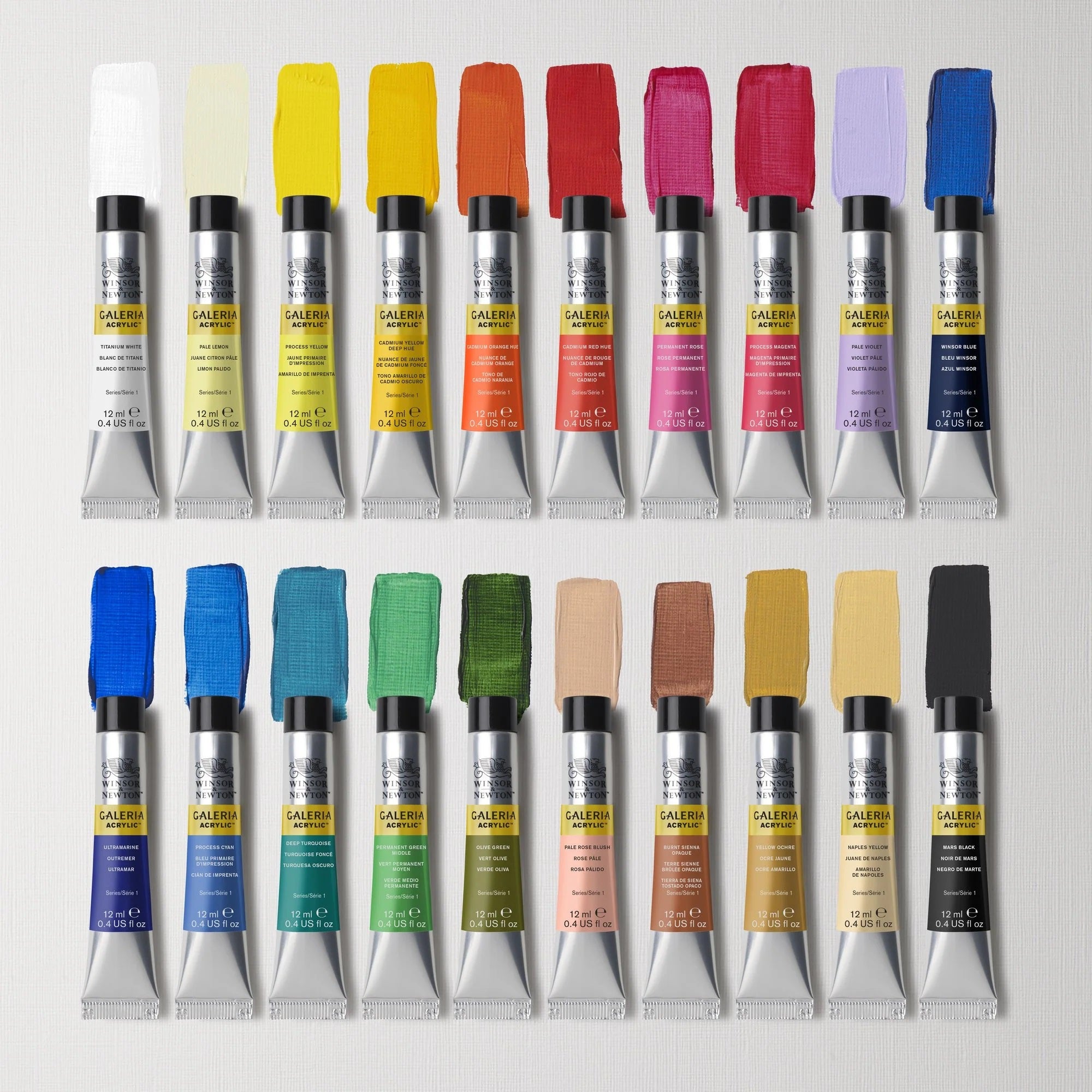 Winsor And Newton Galeria Fine Acrylic Paints Set