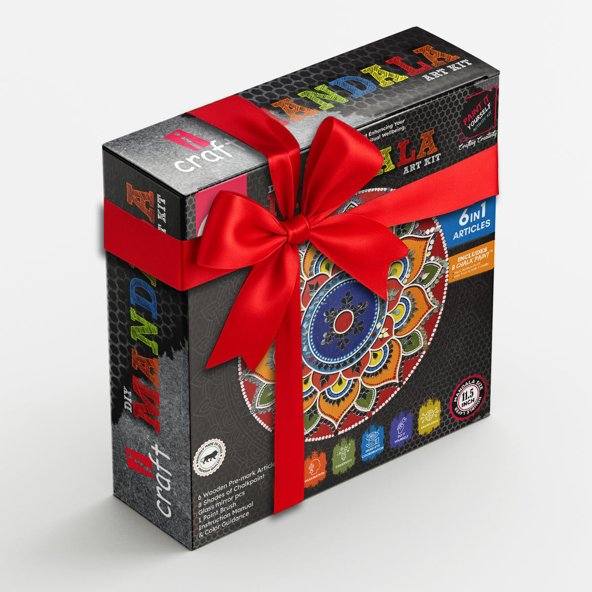 iCraft DIY Mandala Art Kit - Festive Creative Home Décor iCraft