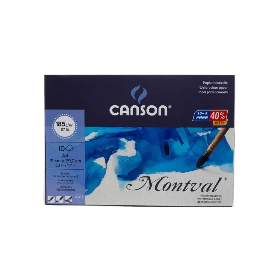 Canson Montval Watercolour Paper (185-300 Gsm)