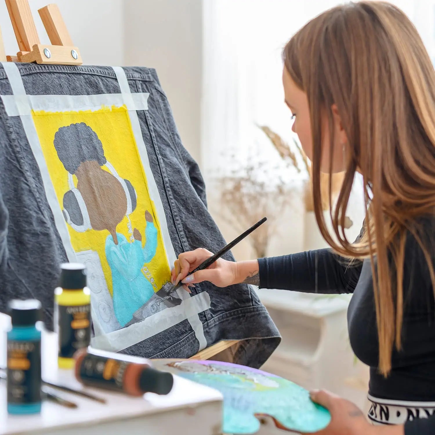 ARTEZA Glitter Acrylic Paint Set of 14 - 60ml Arteza