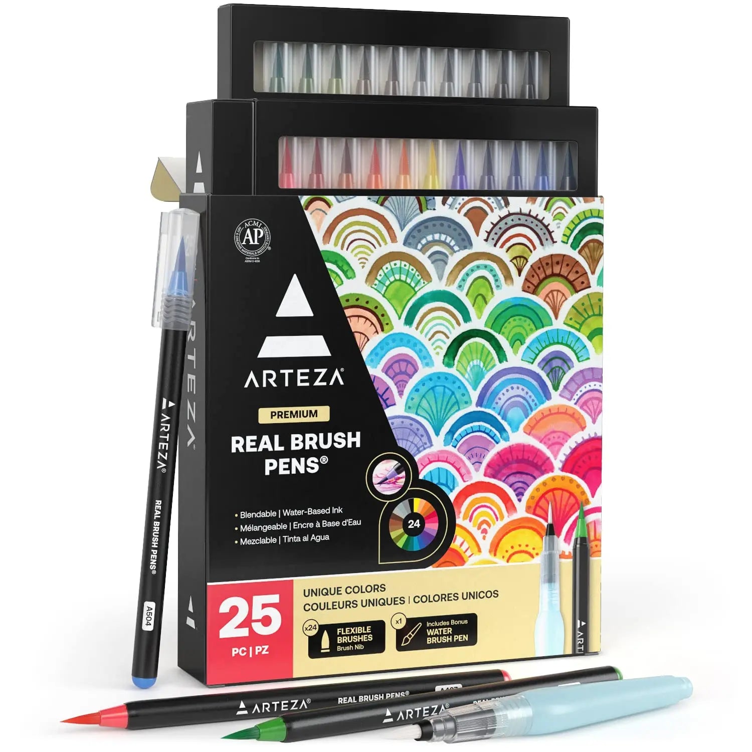 ARTEZA Real Brush Pens Set Arteza