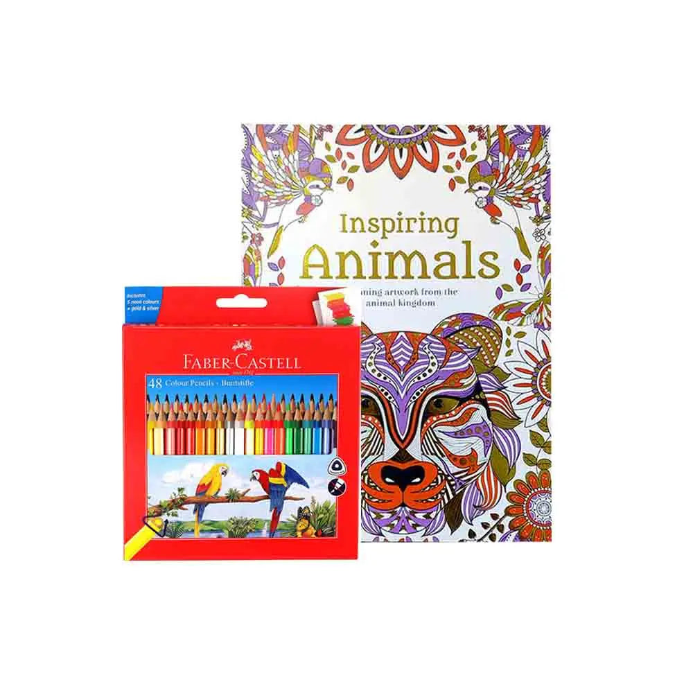Animal Kingdom Coloring Kit Canvazo