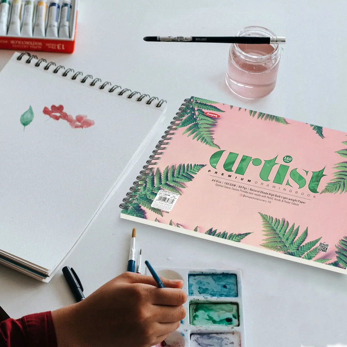 Anupam Artist Drawing Book Cartridge Paper (140gsm-160gsm) Anupam