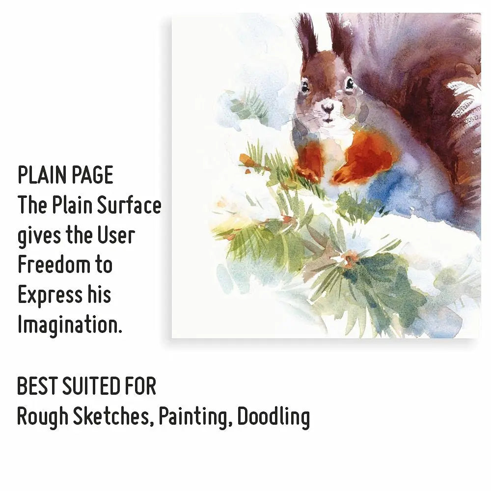 Anupam Sketche WireO Sketch Book - 140gsm Cartridge Paper Anupam