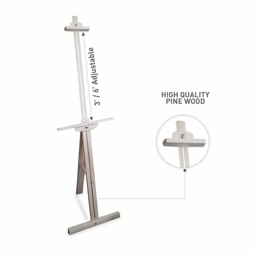 Anupam Wooden Easel and Multipurpose Tripod Stand Anupam