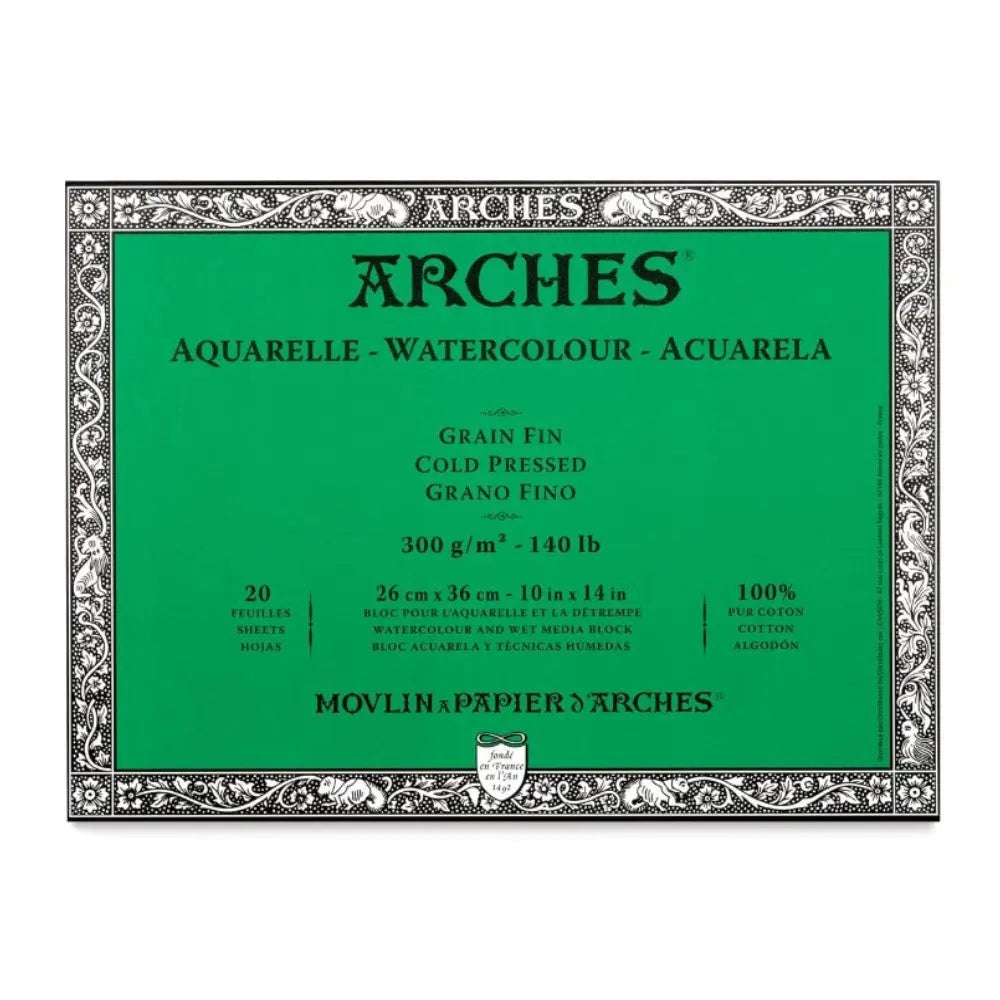Arches Watercolour Paper Cold Pressed - Canvazo