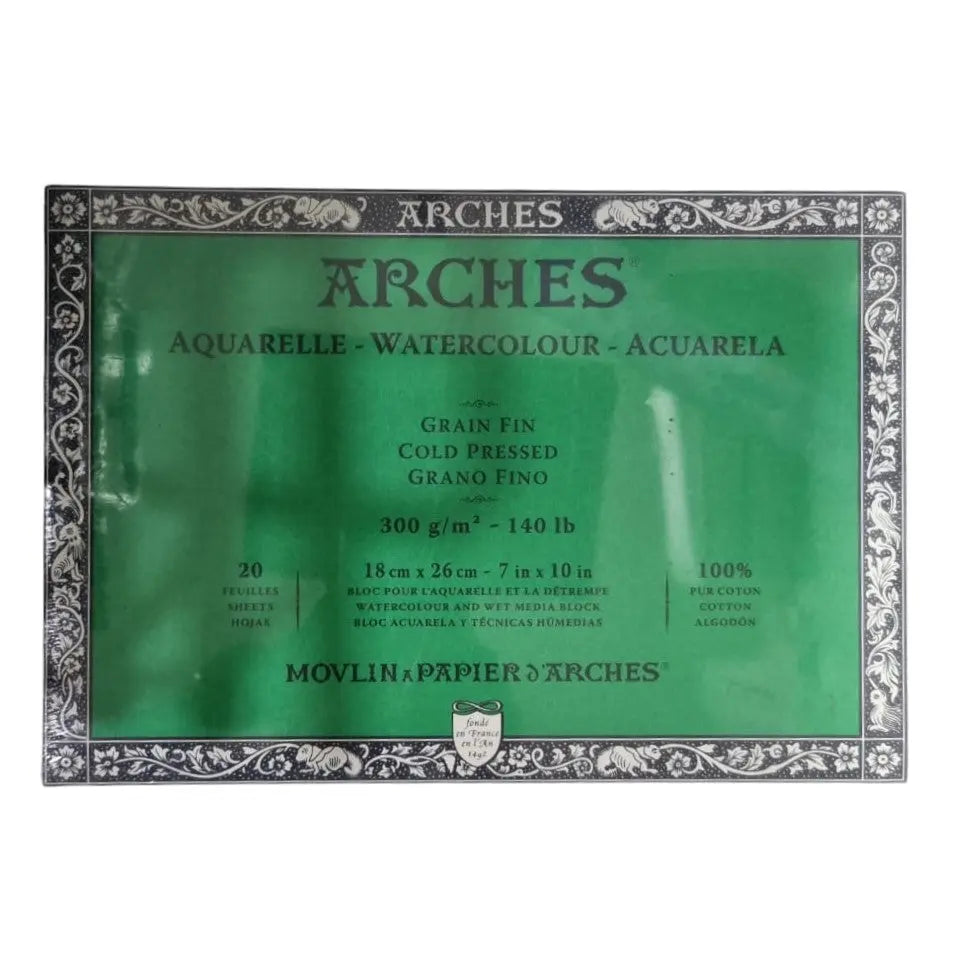 Arches Watercolour Paper Cold Pressed Arches