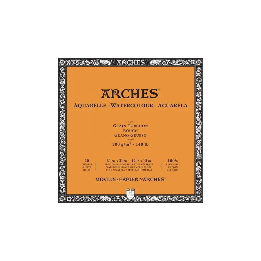 Arches Watercolour Paper Rough (Block) Arches