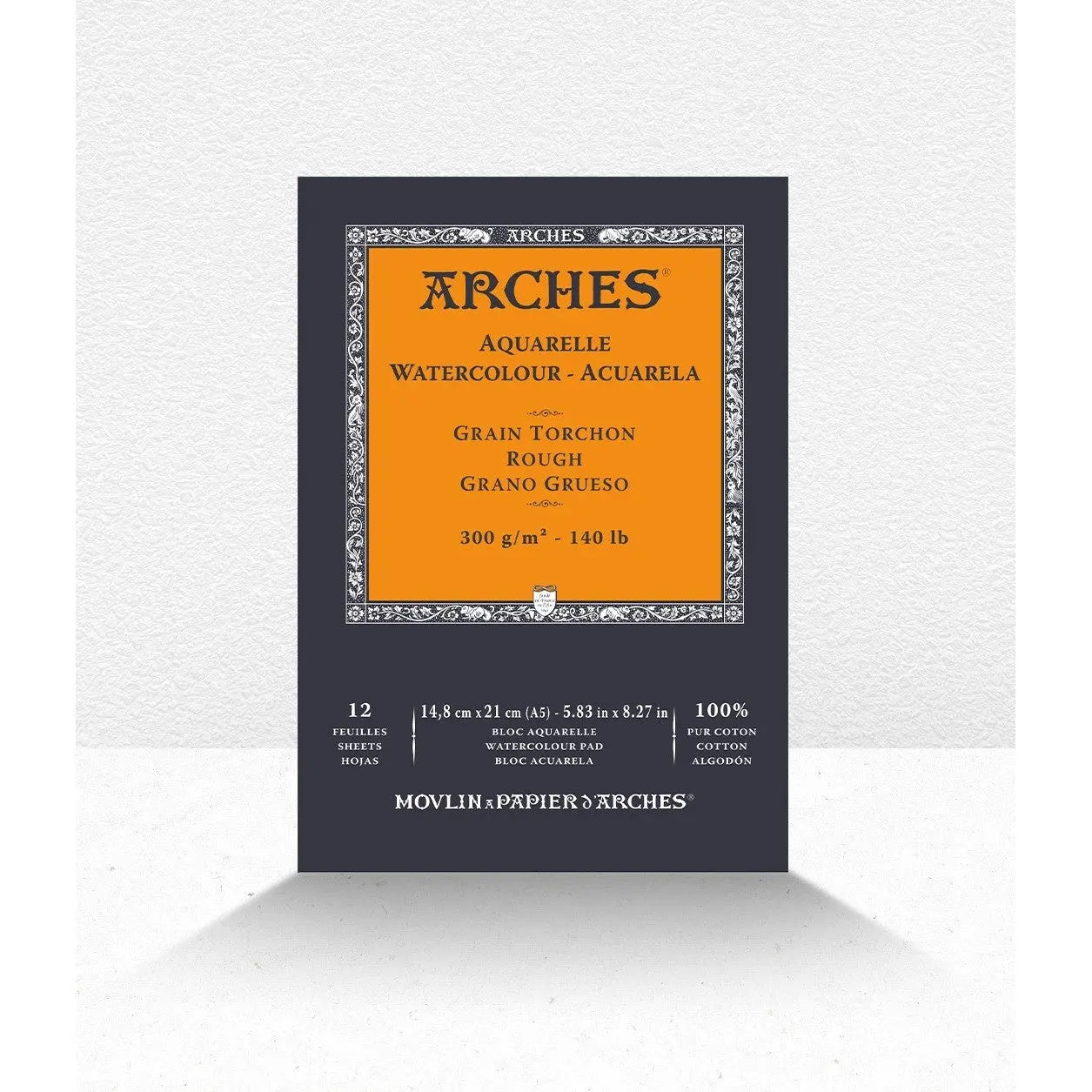 Arches Watercolour WHNA Sheet Pad 300GSM ,100% Cotton-12 SHT Arches