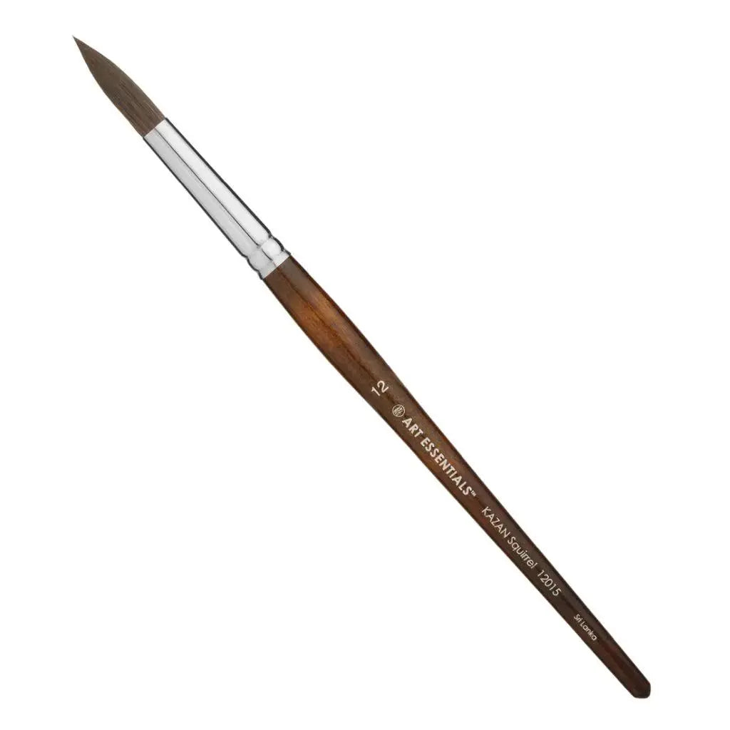 Art Essentials Kazan Synthetic Squirrel Hair Brush (Round) Series 12015 Art Essentials