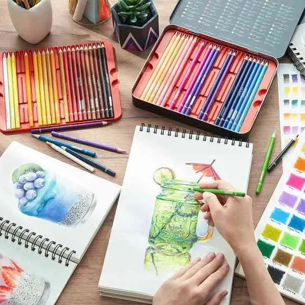 Art Supplies Drawing Supplies 84-Pack , Sketching Art Kit /Stuff Diverse  art Pencils, Ideal Gift for Beginners Professional Artists Teens Adults