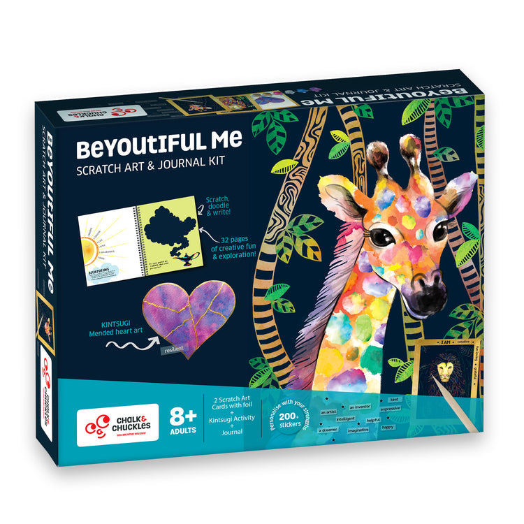 Chalk And Chuckles BeYoutiful Me Craft Kit for Kids Canvazo