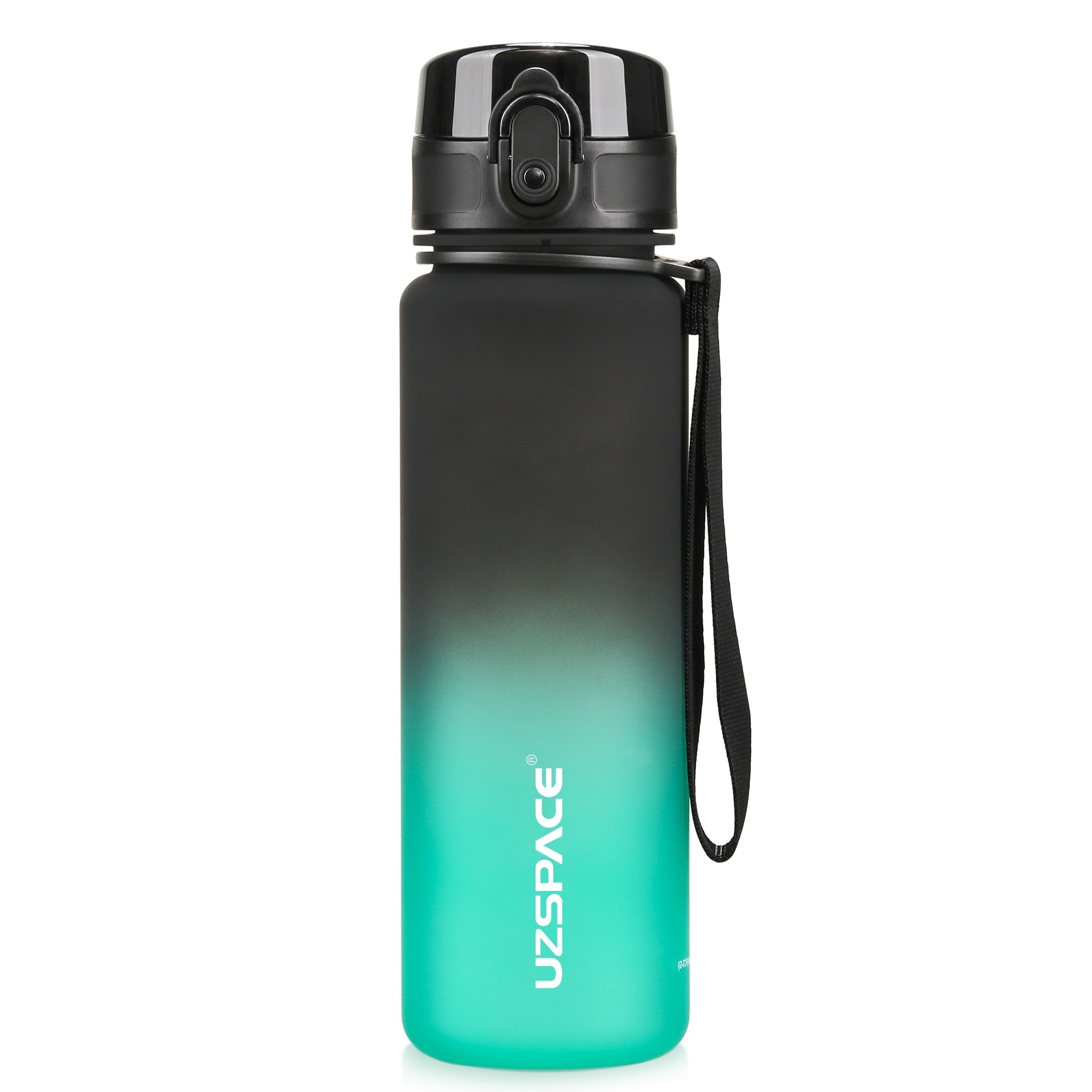 Uzspace Gradient Tritan Water Bottle BPA Free Leakproof Gym Bottle Uzspace