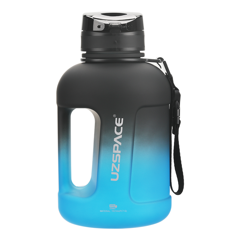 Uzspace Gradient Tritan Water Bottle BPA Free Leakproof Gym Bottle Uzspace
