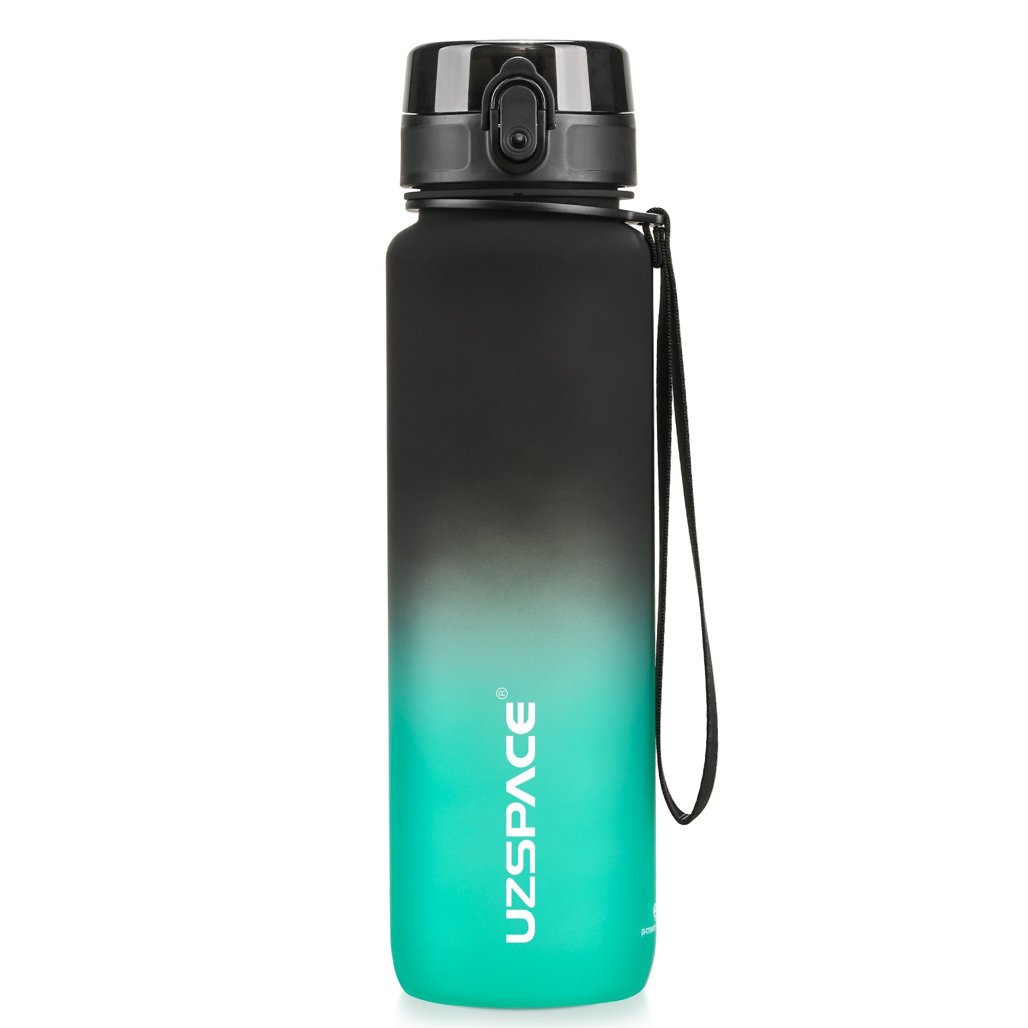 Uzspace Gradient Tritan Water Bottle BPA Free Leakproof Gym Bottle Uzspace