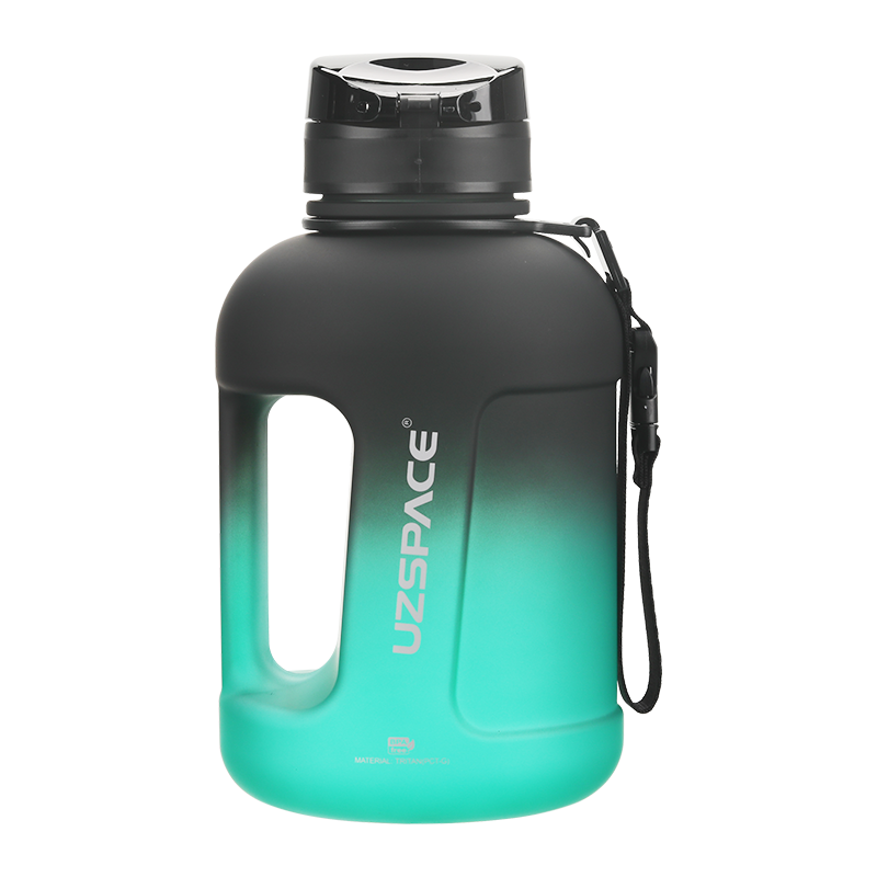 Uzspace Gradient Tritan Water Bottle BPA Free Leakproof Gym Bottle Uzspace