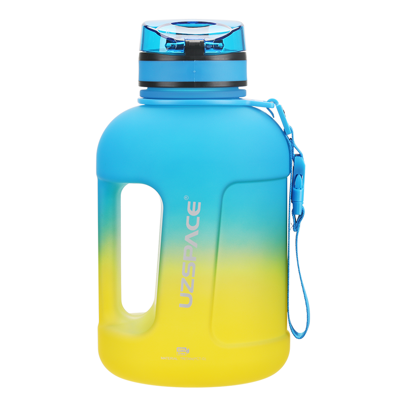 Uzspace Gradient Tritan Water Bottle BPA Free Leakproof Gym Bottle Uzspace