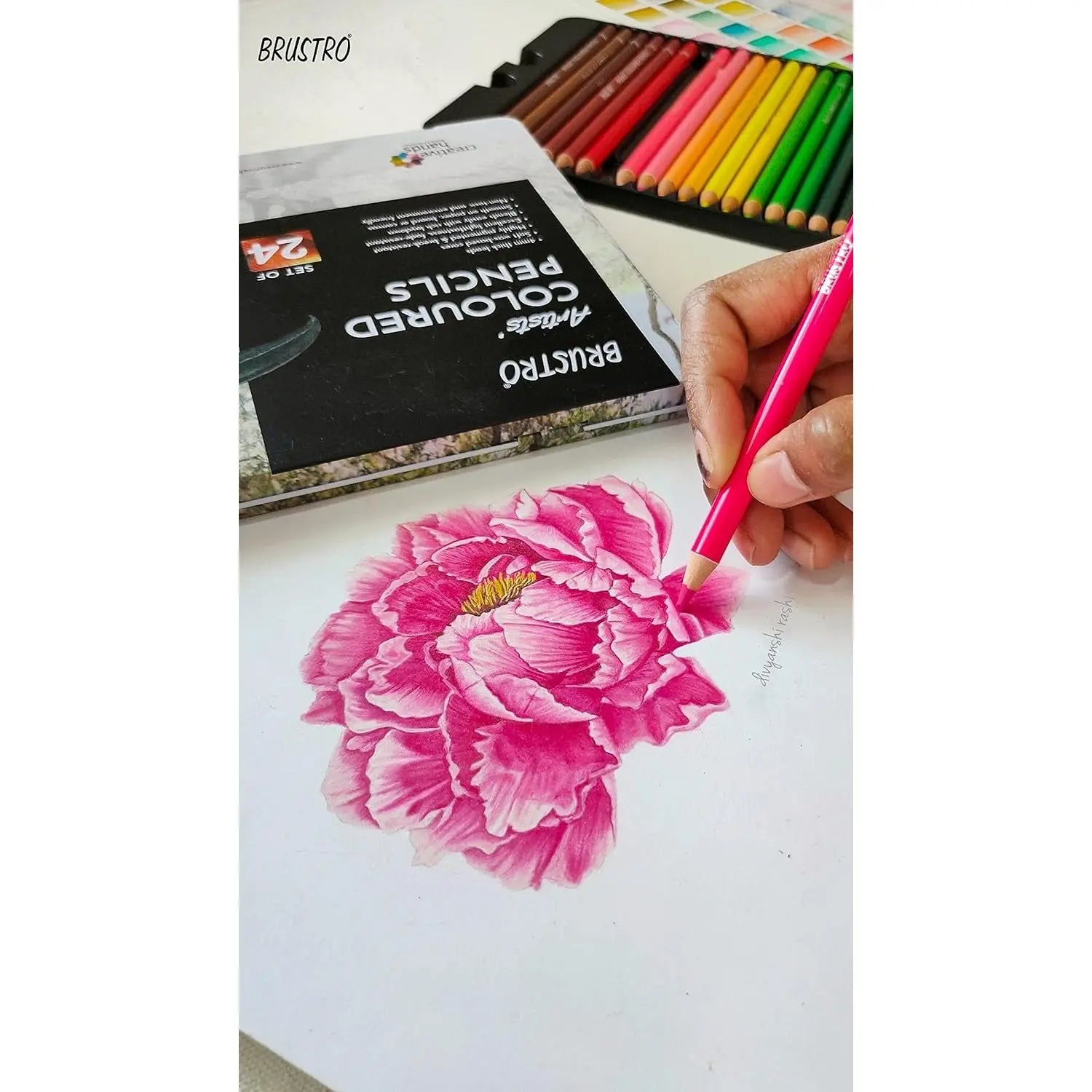 Brustro Artists Coloured Pencils Set Brustro