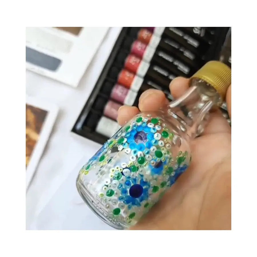 Brustro Artists Metallic Acrylic Set Of 24 (12ml Tubes) Brustro