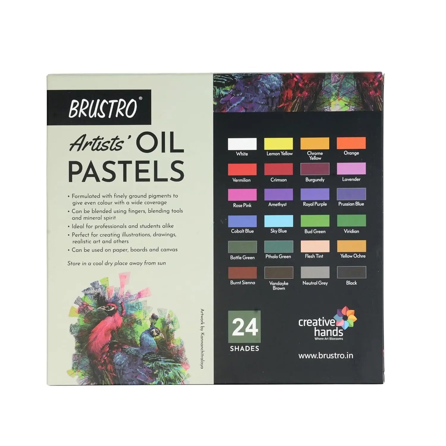 Brustro Artists Oil Pastels Set Brustro