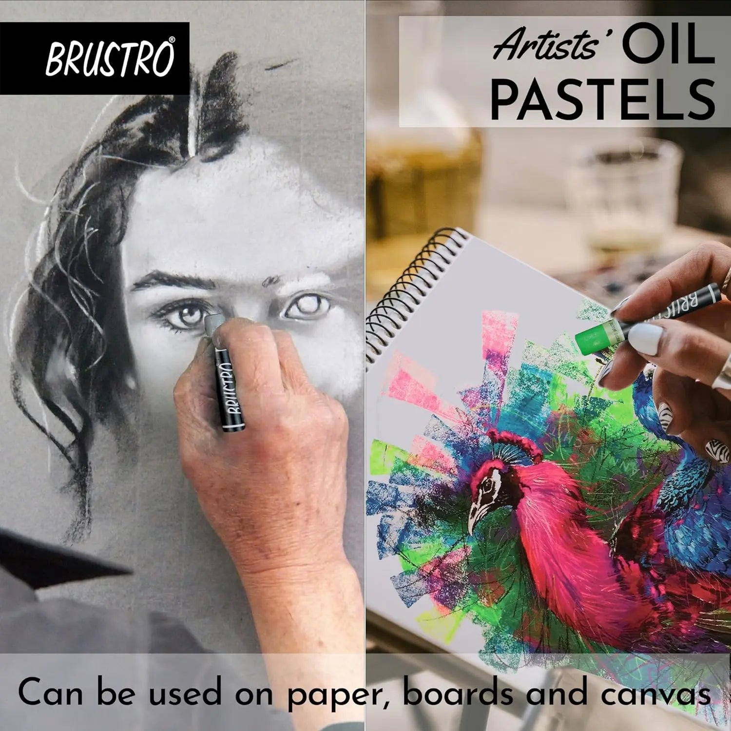 Brustro Artists Oil Pastels Set Brustro