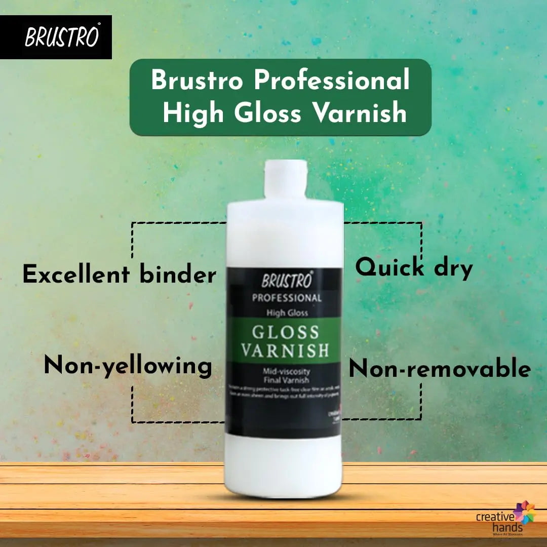 Brustro Artists Professional High Gloss Varnish Brustro