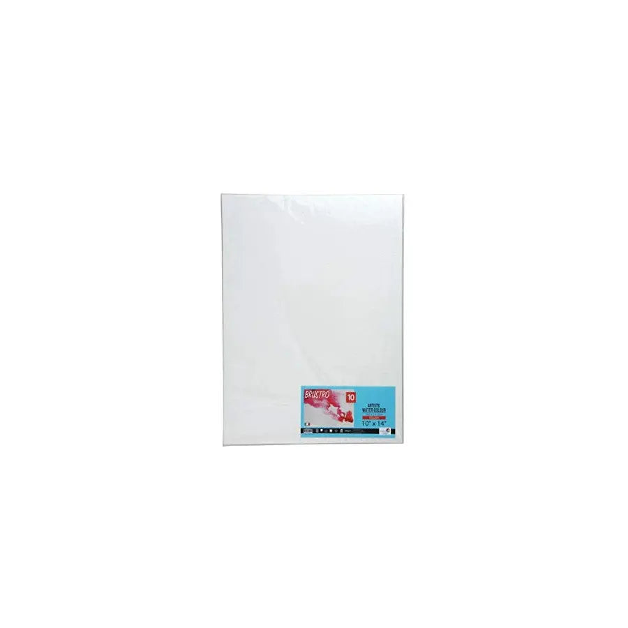 Brustro Artists Watercolour Paper, 100% Cotton,300 GSM,10