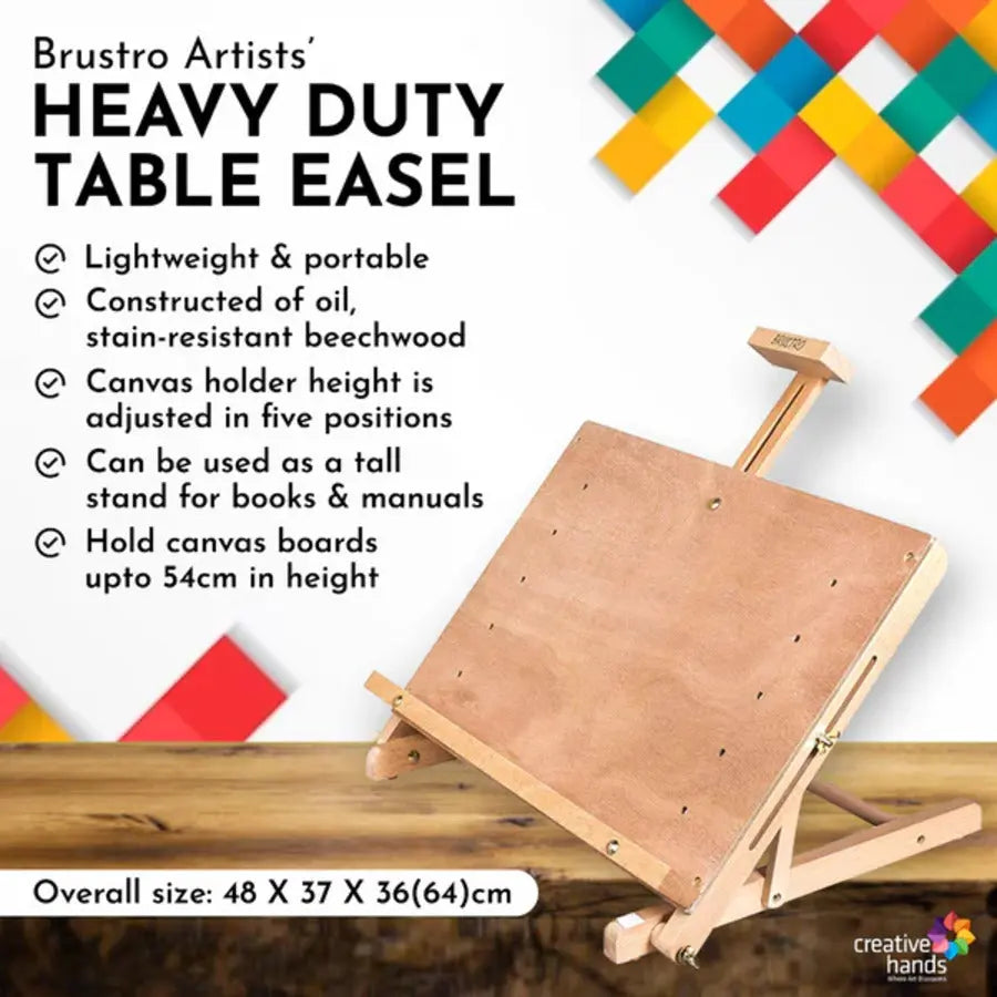 Brustro Artists' Heavy Duty Table Easel brustro