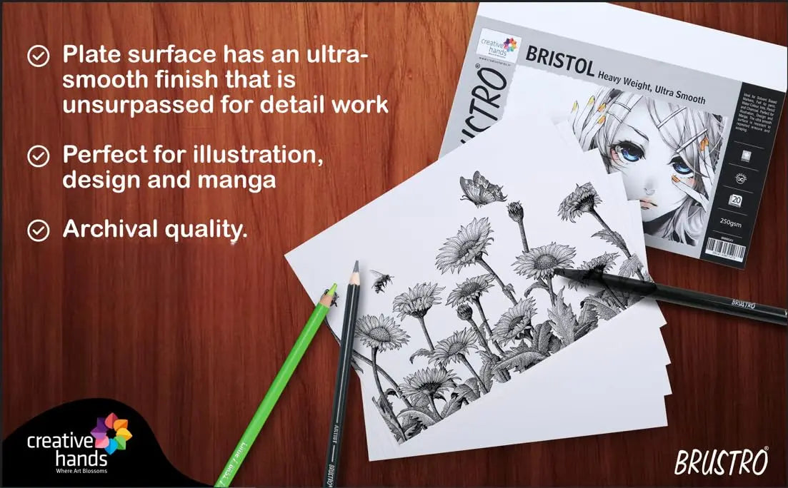 Brustro Bristol Paper 250gsm Brustro