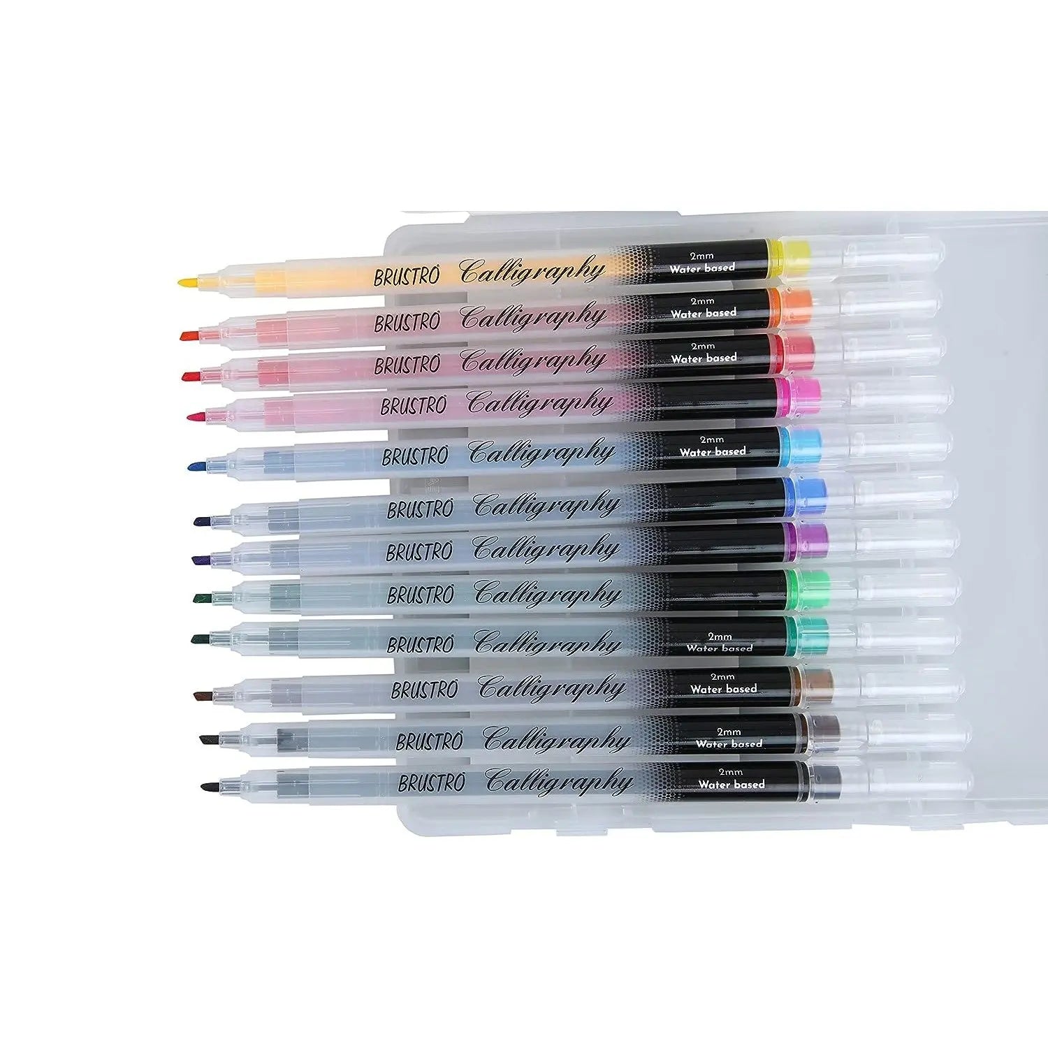 Brustro Calligraphy Pen Set of 12 Shades Brustro