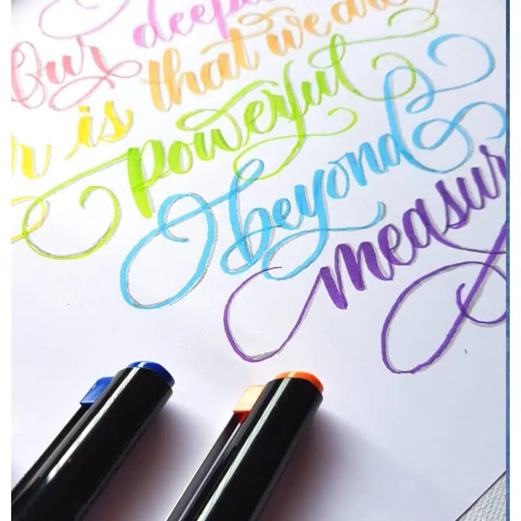 Brustro Colour Brush Pen Set of 12 Brustro