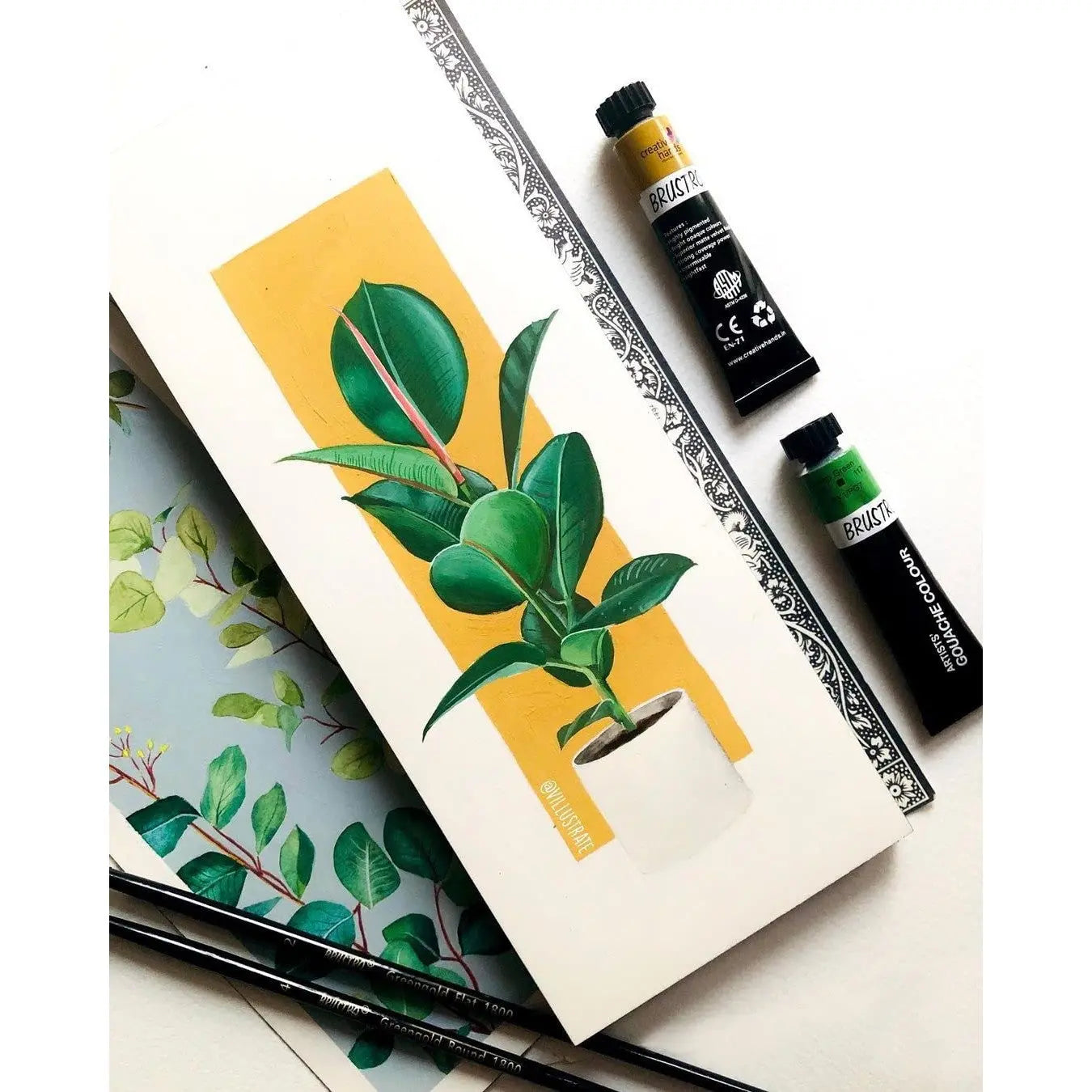 Brustro Gouache Paint Sets for Artists (Multiple Sets) Brustro