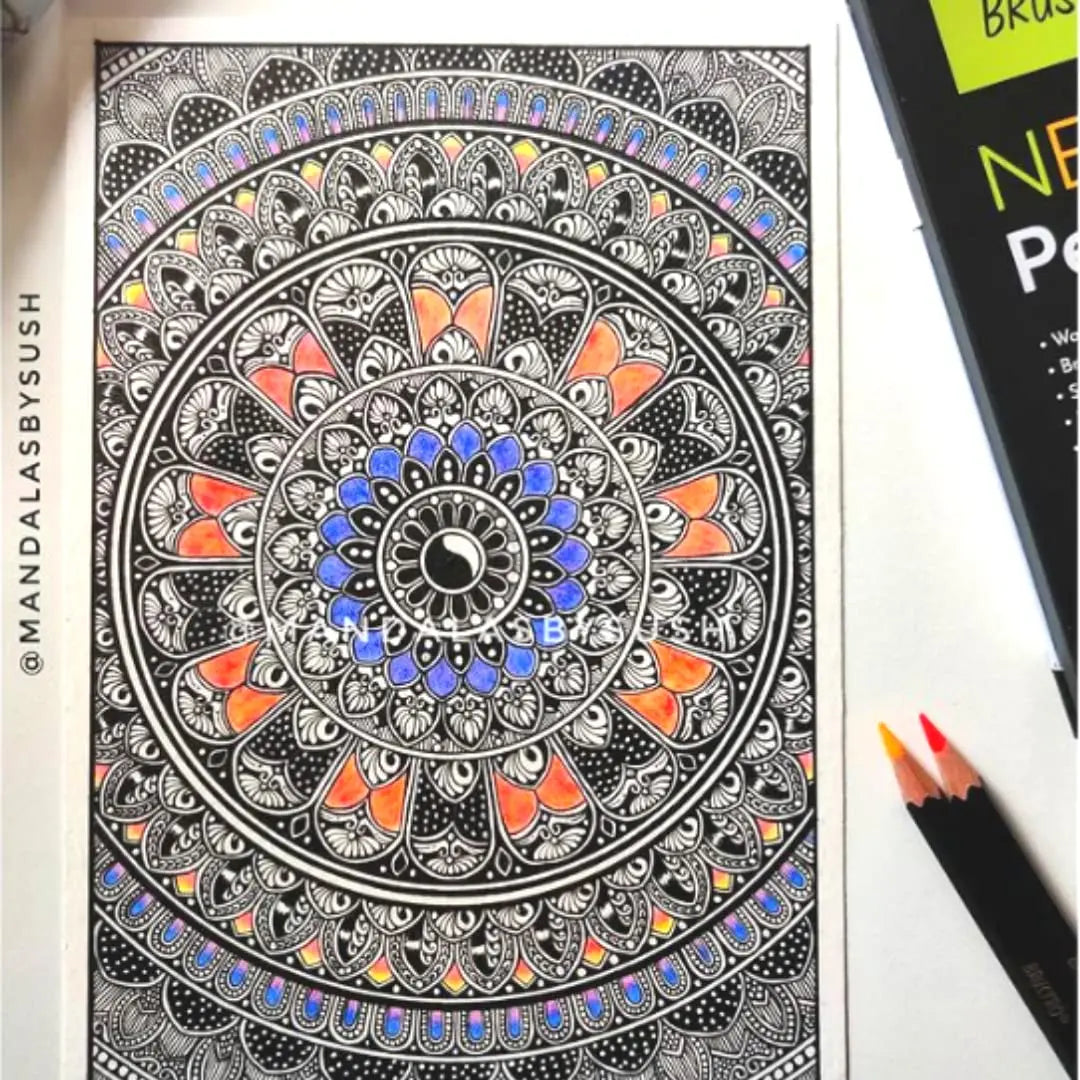 Brustro Neon Pencil Set of 12 Brustro